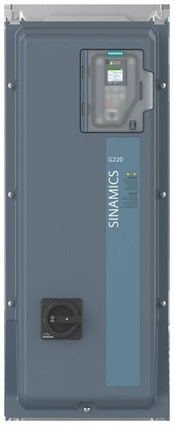 SIEMENS - SINAMICS G220, 3AC 380...415/440...500V, 37kW/50hp, IP55 / UL 12