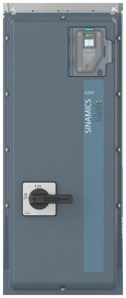 SIEMENS - SINAMICS G220, 3AC 380...415/440...500V, 45kW/60hp, IP55 / UL 12