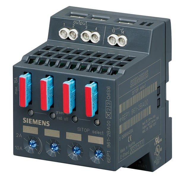 SIEMENS - Diagnosemodul SITOP select, DC 24 V/4 x 2 ... 10 A