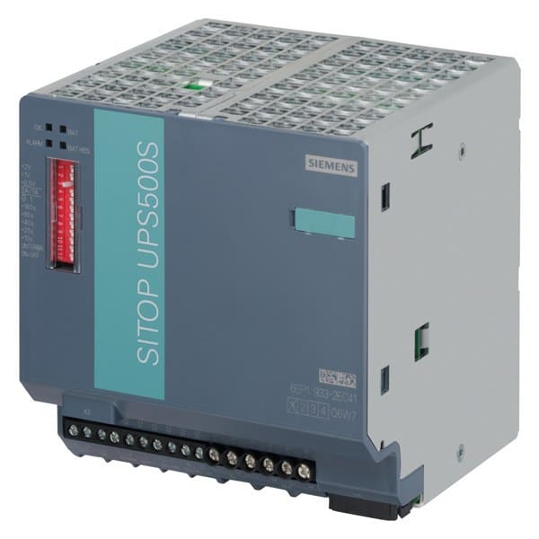 SIEMENS - Unterbrechungsfreie Stromversorgung SITOP UPS500S 2,5 kWs, DC 24 V/15 A mit USB