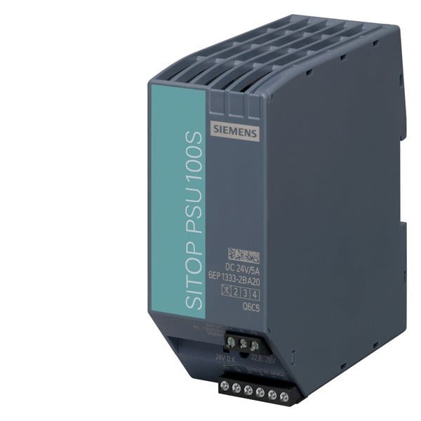SIEMENS - Stromversorgung SITOP PSU100S, 1-phasig DC 24 V/5 A