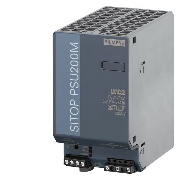 SIEMENS - Stromversorgung SITOP PSU200M, 1- und 2-phasig DC 24 V/10 A mit Schutzlackierung