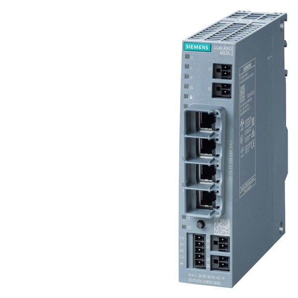 SIEMENS - SCALANCE M826-2, SHDSL-Router (Ethernet&lt--&gt-2/4-Draht-Leitung), VPN, Fire...