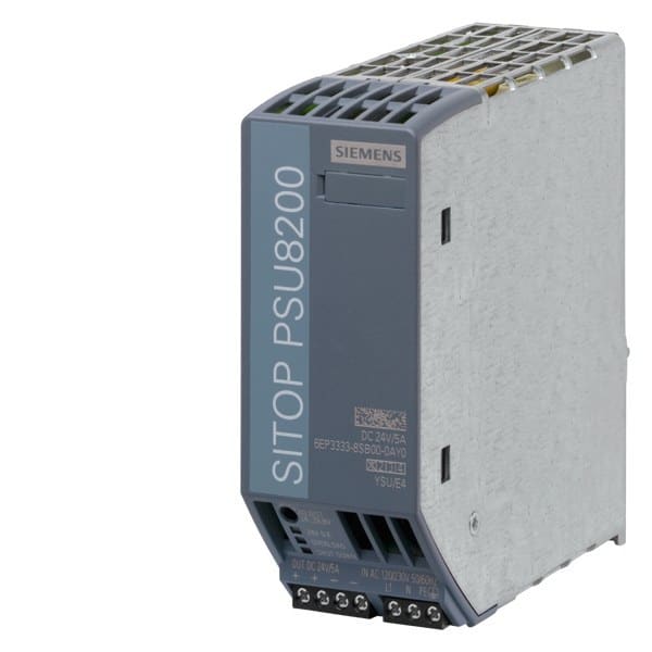 SIEMENS - Stromversorgung SITOP PSU8200, 1-phasig DC 24 V/5 A