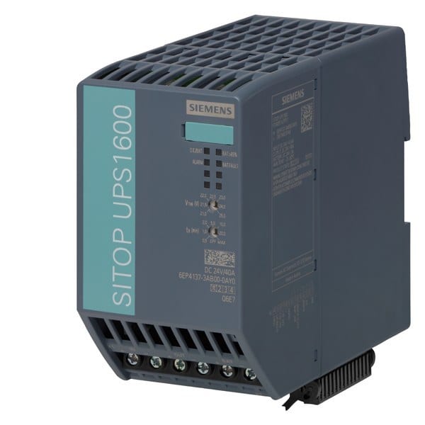 SIEMENS - Unterbrechungsfreie Stromversorgung SITOP UPS1600, DC 24 V/40 A