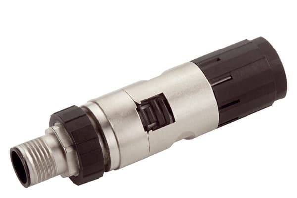 SIEMENS - IE FC M12 PLUG PRO 2x2 M12-Steckverbinder, axialer Kabelabgang, D-kod., 8 St.
