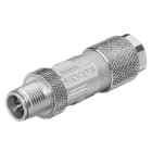SIEMENS - IE FC M12 PLUG PRO 4x2 M12 Steckverbinder, axialer Kabelabgang, X-kod., 1 St.