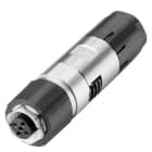 SIEMENS - PB FC M12 Cable Connector PRO, Stecker mit FC-Anschlusst., Buchseneinsatz, 5 St.