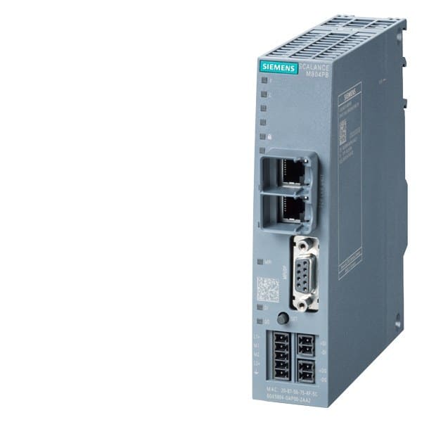 SIEMENS - SCALANCE M804PB, Router (Ethernet &lt--&gt- PROFIBUS/MPI), sichere remote Anb...