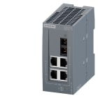 SIEMENS - SCALANCE XB004-1G, unmanaged Switch, 4x RJ45, 1x Multimode SC, Gigabit-fähig