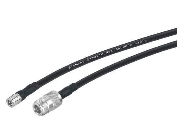 SIEMENS - IWLAN 1x QMA / 1x N-Connect Male/Female flexible Adapterleitung, Bahn, 1m