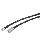 SIEMENS - IWLAN 1x QMA / 1x N-Connect Male/Female flexible Adapterleitung, Bahn, 1m