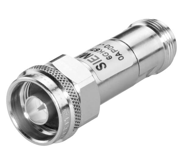 SIEMENS - IWLAN RCoax N-Connect male/female Attenuator 10DB Dämpfungsglied 10DB