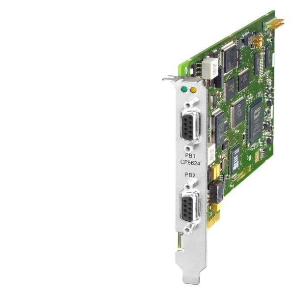 SIEMENS - Kommunikationsprozessor CP 5624 PCIe X1, Anschluss an PROFIBUS