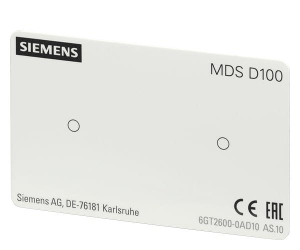 SIEMENS - Transponder MDS D100 ISO Card PETix, RF200/RF300 ISO/MOBY D, ISO 15693, 112 Byte