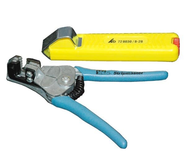 SIEMENS - PB Plastic FO Stripping Tool Set, Werkzeugset 1x Kabelmesser+1x Rundschnittzange
