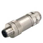 SIEMENS - PB M12-Anschlussstecker für ET 200 mit axialem Kabelabgang, Stifteinsatz