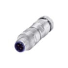 SIEMENS - IE M12 Plug PRO Steckverbinder 180° Kabelabg. (D-kodiert)