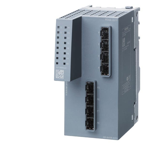 SIEMENS - PE400-8SFP Port Extender, 8x SFP für Erweiterung von XM-400