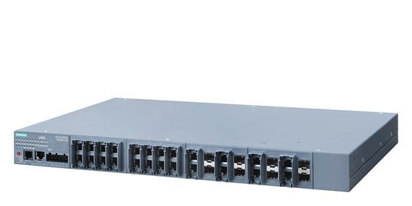 SIEMENS - SCALANCE XR524-8C Managed Layer 3 Switch, 24xRJ45, 8xSFP Combo, 1xAC230V