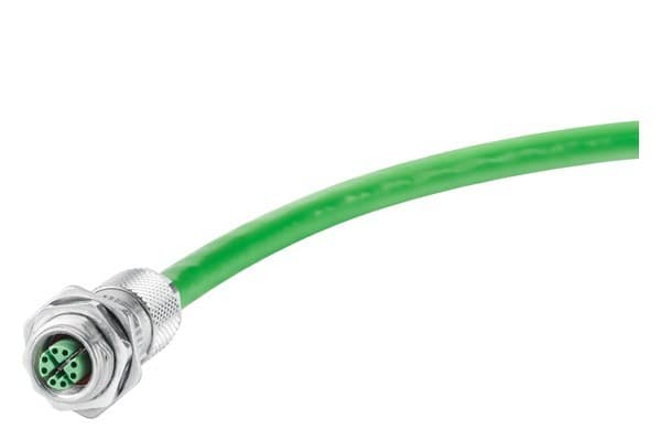 SIEMENS - IE FC M12 Cable Connector PRO 4x 2, M12Steckverbinder, X-kod., 1 St.