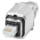 SIEMENS - IE FC RJ45 Plug PRO 4x2, Fast-Connect Push-Pull-Stecker, IP65