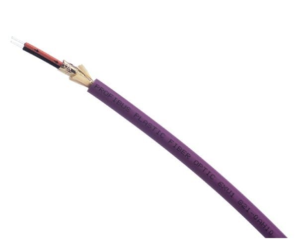 SIEMENS - PB POF Standard Cable (980/1000), Plastik, PVC-Außenmantel, 4xST, 10m