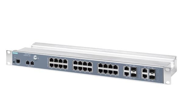 SIEMENS - SCALANCE XR328-4C WG, managed L2 Switch, 24x RJ45, 4x Combo Ports, DC24V