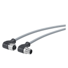 SIEMENS - Power connecting Cable M12-90/M12-90, A-kodiert, 4-polig, 0,3 m, für ET200