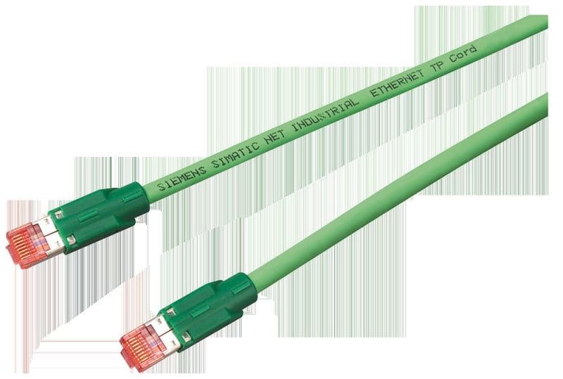 SIEMENS - IE TP Converter Leitung-Sub DA-15/RJ45-2x2-0,5m-Cat5e-PVC-teil robust