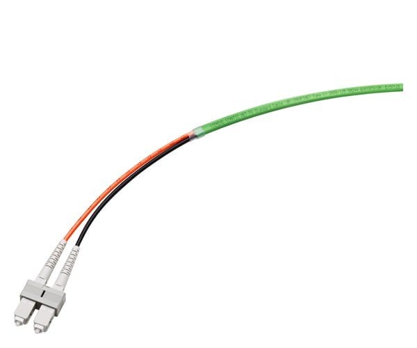 SIEMENS - FO Trailing Cable GP 50/125, Multimode, 2x 2 SC-Stecker, PVC, UL, 20m