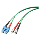SIEMENS - Fiber Optic Singlemode Cord SC/ST, 9/125, 1xSC Duplex- &amp- 1xST-Stecker, 1m