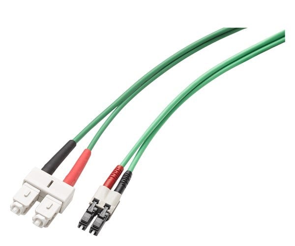 SIEMENS - Fiber Optic Multimode Cord SC/LC, 50/125, 1xSC Duplex- &amp- 1xLC Duplex-Stec...