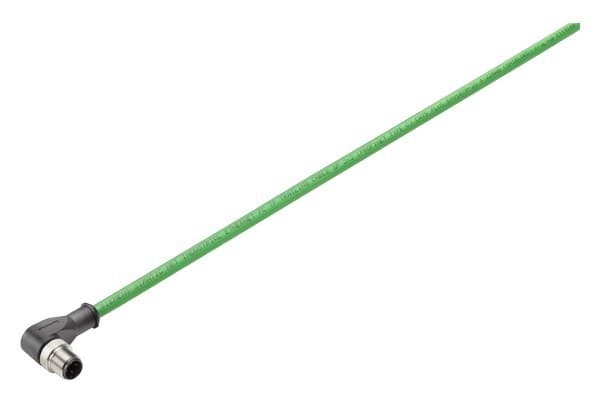 SIEMENS - IE Leitung-2 x M12-90-2x2-0,3m-2 x D-kod.-IP65,IP67-Cat5e-PVC-teil robust