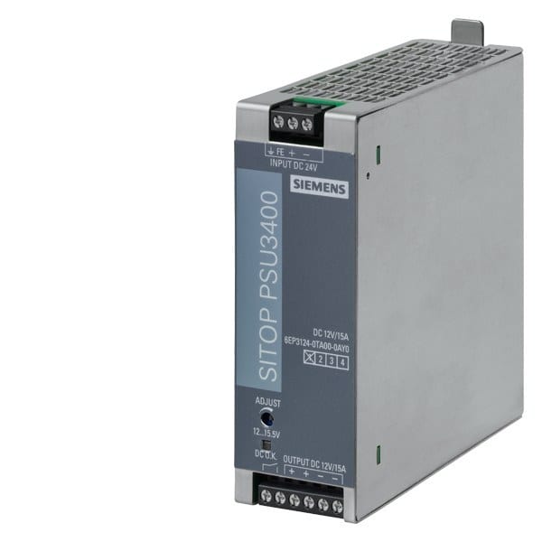 SIEMENS - Stromversorgung SITOP PSU3400, DC 24 V/ DC 12 V/15 A