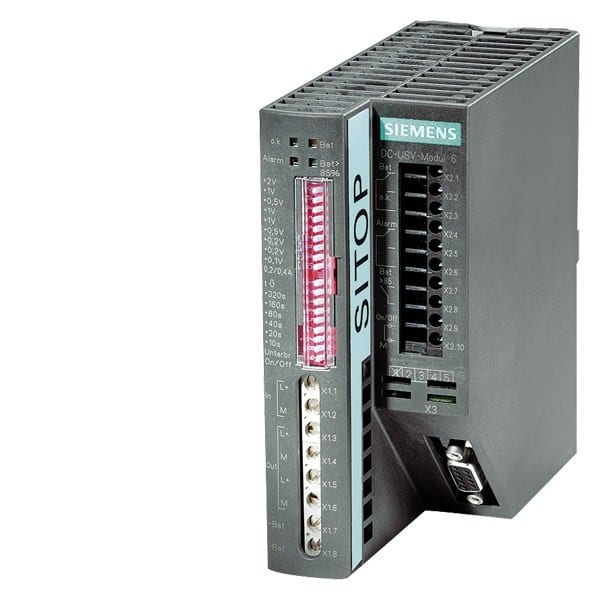 SIEMENS - Stromversorgung SITOP DC-USV-Modul, DC 24 V/15 A mit serieller Schnittstelle