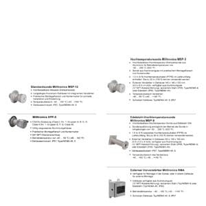 SIEMENS - Milltronics Drehzahlsensoren: hoch belastbar, Messbereich 100 mm, zum Einsatz...
