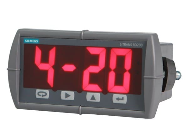 SIEMENS - Abgesetztes, digitales Display mit Universaleingang zum Schalttafeleinbau fue...