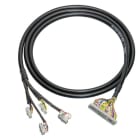 SIEMENS - Rundleitung 50polig m. 4 x 16polig und 1x50polig IDC Stecker L=6,5m