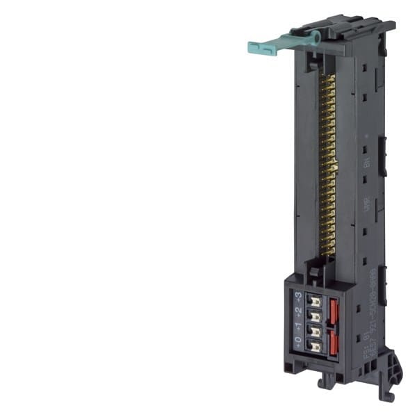 SIEMENS - Frontsteckmodul für SIMATIC S7-1500, dig. IOs, 50-p. Verbindungsltg., Push In