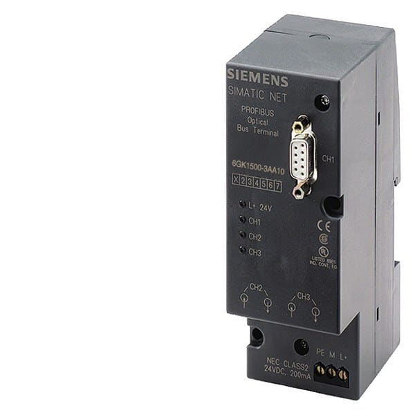 SIEMENS - PROFIBUS OBT 2.0, optisches Busterminal, zum Anschluss an optischen PROFIBUS