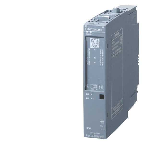 SIEMENS - SIMATIC ET 200SP HA RQ 4x120 VUC ... 230 VAC/5 A CO HA