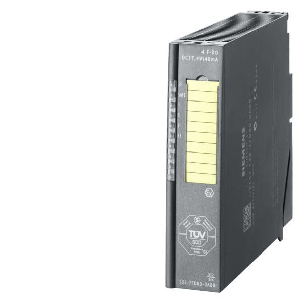 SIEMENS - SIMATIC ET 200iSP 4F-DO Ex(i) DC 17,4V/40mA