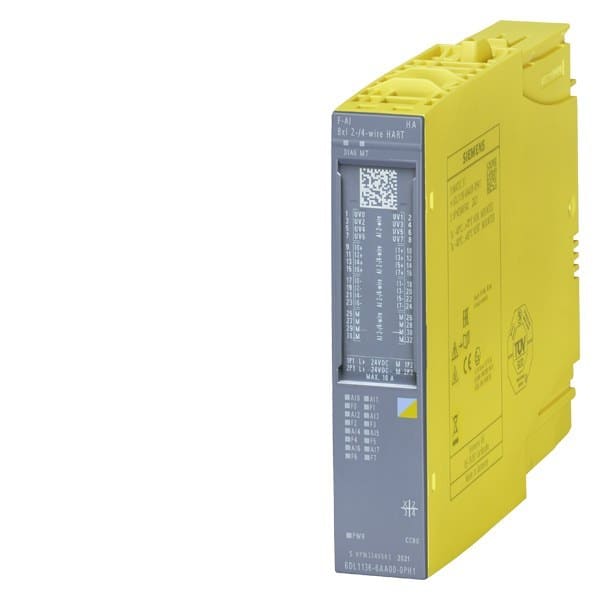 SIEMENS - SIMATIC ET 200SP HA F-AI 8xI 2-/4-wire HART HA