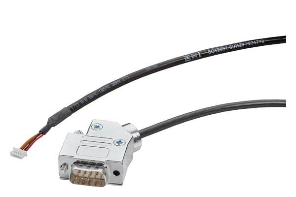 SIEMENS - Steckleitung RS232, Sub-D9/Pico, für RF1040R,RF1070R <-->- RF120C