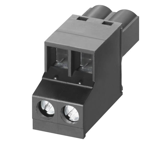SIEMENS - Schraub-Klemmenblock für SCALANCE X/W/S/M, 2-polig für Meldekontakt, DC 24 V