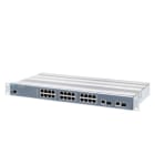 SIEMENS - SCALANCE XR326-2C PoE WG, managed L2 switch, 24x RJ45 PoE, 2x combo PoE