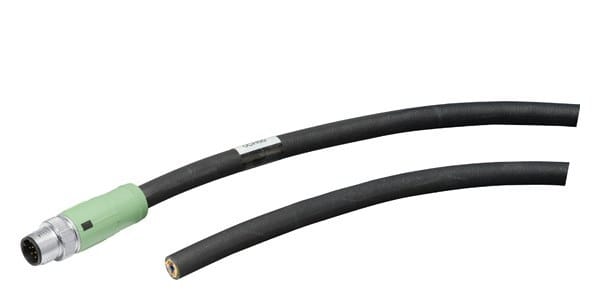 SIEMENS - SIMATIC RF600 DI/DO, PUR, M12, 12-polig, geschirmt, IP67, einseitig offen, 5m