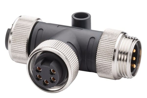 SIEMENS - 7/8 Zoll Power T-Tap PRO, Energie-T-Stück f. ET 200, 2xBuchsen-, 1xStifteins.