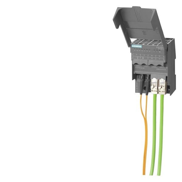 SIEMENS - SCALANCE XF206-1, managed Layer 2 flat switch, 6x RJ45, 1x multimode ST/BFOC